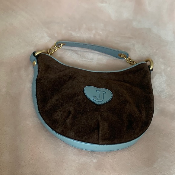 Vintage Juicy Couture Daydreamer Velour Velvet Shoulder Bag - Picture 2 of 7